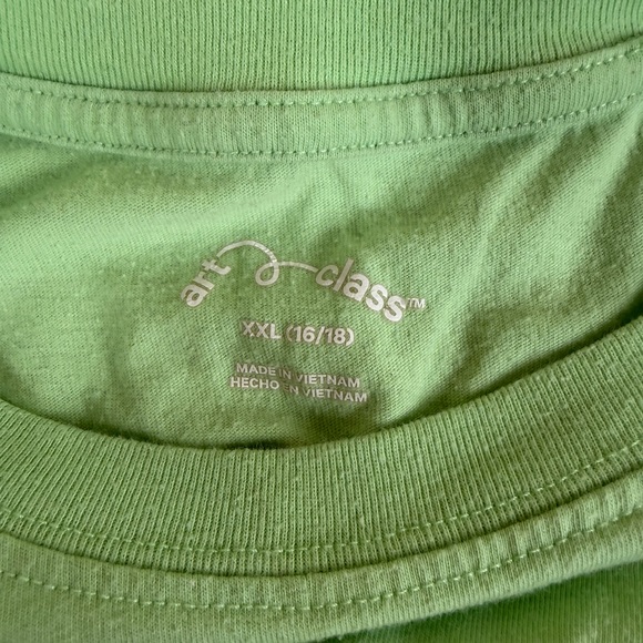 Art Class Light Green Short Sleeve Tee - Picture 3 of 4